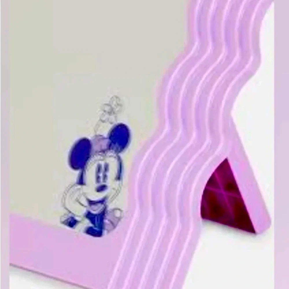 Disney 100 Years Anniversary Vanity Mirror Featuring Mickey and Minnie Mouse